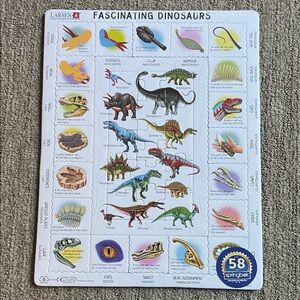 Dinosaur Adventure Puzzle - Colorful
